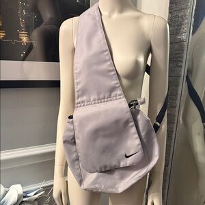 Nike Women's Gray Crossbody Sling Bag